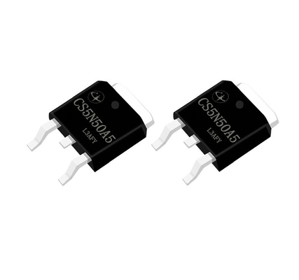 TO-252 표면 장착 고전력 반도체 5A 500V 1.33Ω 헤어 드라이어