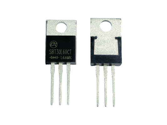 30A60V SBT30L60CT 산업용 TO-220AB을 위한 저전압 전향 스코트키