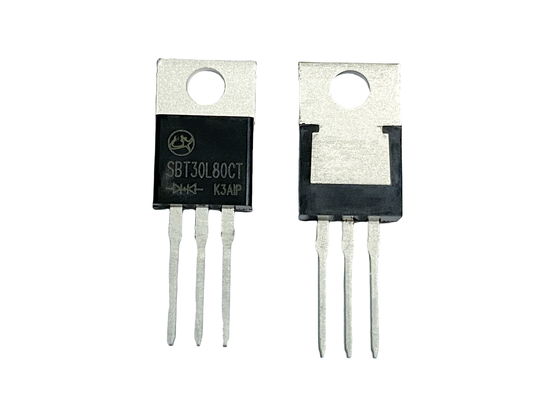 30A80V TO-220AB SBT30L80CT 빠른 전환 속도 낮은 VF Schottky
