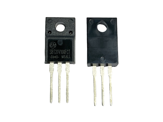 20A100V SBT20V100FCT TO-220F 모터 드라이브용 낮은 VF 쇼트키 다이오드