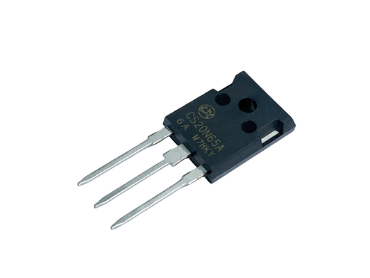 20A650V CS20N65A6 N 채널 고전압 MOSFET 100% 계곡 테스트