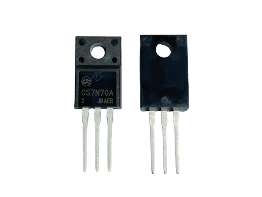 7A700V ~ 220F CS7N70A2 HV MOSFET 모터 제어 스위치 모드 전원 공급 장치