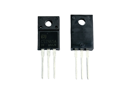 7A650V CS7N65A2 전원 공급 장치용 고속 전환용 고전압 모스페트