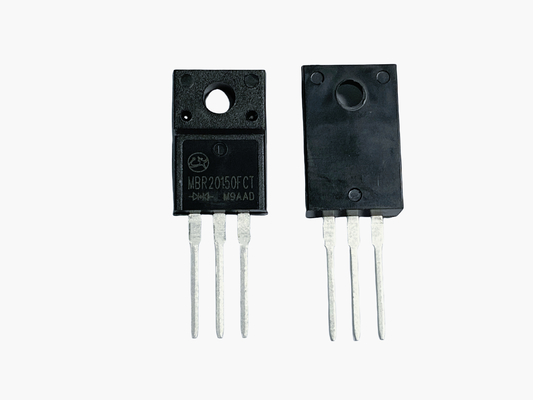 20A150V 플래너 쇼트키 장벽 다이오드 AC를 DC로 변환하기 위한 MBR20150FCT