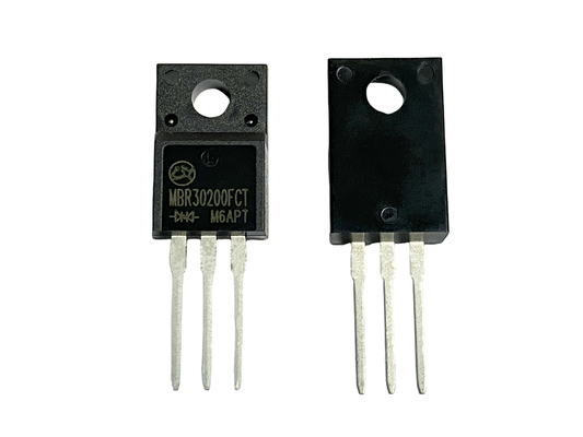 30A 200V ~ 220F 낮은 전압 MBR30200FCT와 함께 스콧키 장벽 다이오드