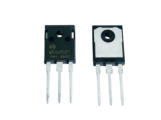 60A 150V 고전류 TO-247 네트워크 공급 장치 MBR60150PT을위한 Schottky 장벽 다이오드