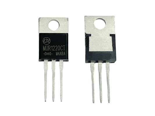 12A200V 열 안정성 고전력 장비용 초고속 복원 다이오드 MUR1220CT