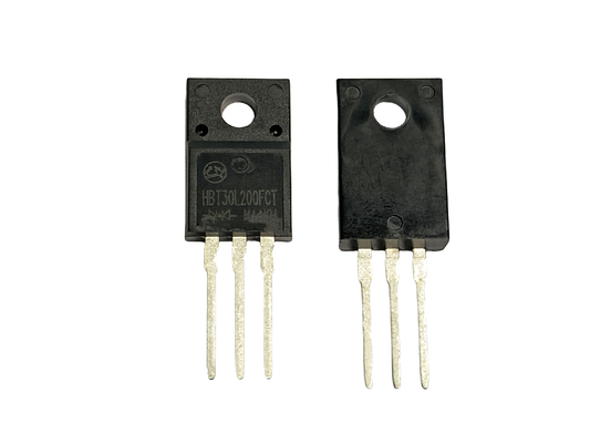 초저압 VF 30A 200V HBT30L200FCT TO-220F 무선 통신용 쇼트키